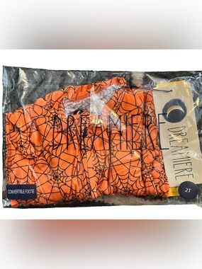 Dreamiere Footie Halloween Pjs 2T NWT